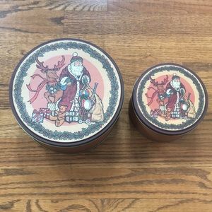 Vintage Christmas Tins